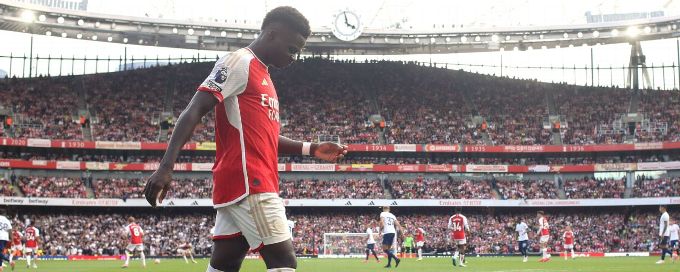 Arsenal's Saka joins growing injury list ahead of Carabao Cup
