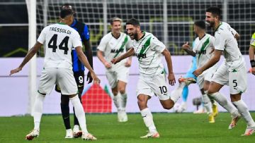 Inter Milan's perfect start ended by Sassuolo