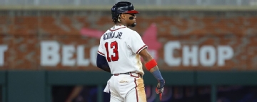 Braves 'trying to be optimistic' on Acuna's knee
