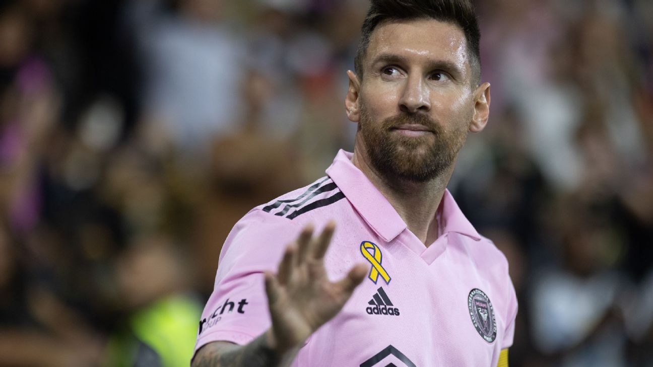 Lionel Messi didn’t even make the bench against New York City at Inter Miami