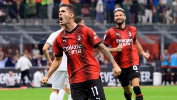Pulisic scores as AC Milan beat Lazio to keep pace with Inter