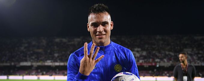 Inter's Lautaro Martinez makes history with 4 goals as substitute