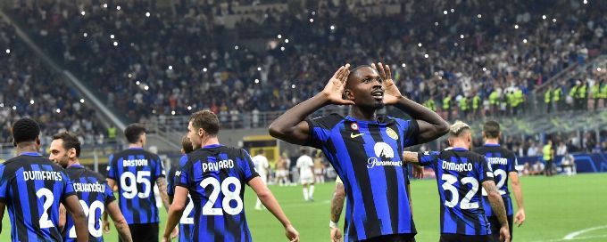 Thuram gives Inter Milan Champions League win over Benfica