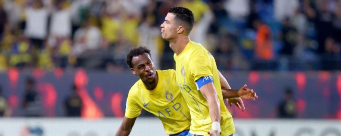 Cristiano Ronaldo nets twice in Al Nassr Champions League win