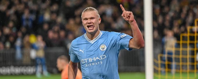 Haaland ends UCL drought with brace as Man City beat Young Boys