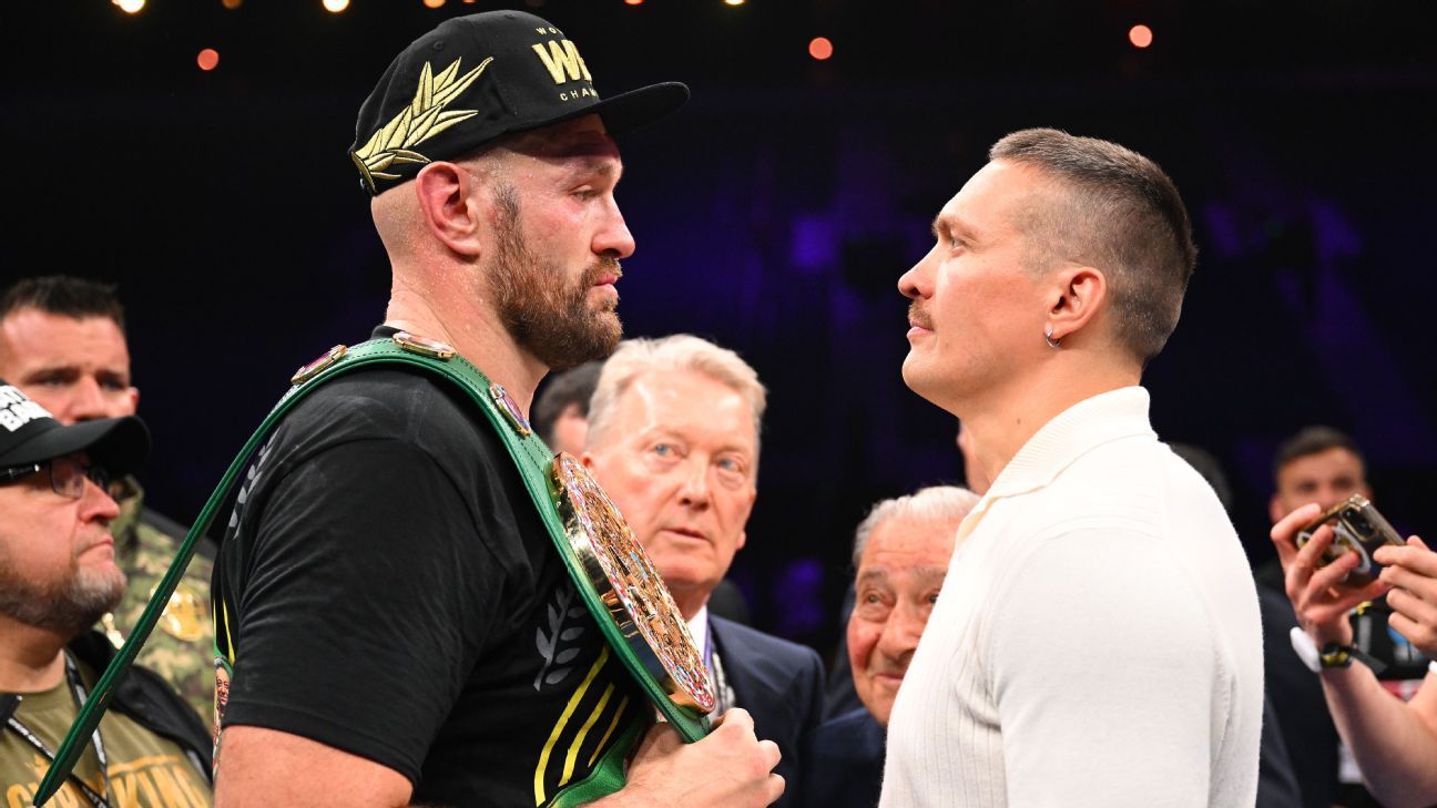 Fonti – Il match per il titolo tra Tyson Fury e Oleksandr Usyk è previsto per febbraio.