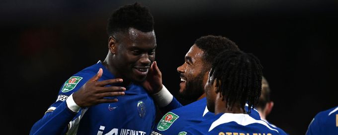 Chelsea cruise past Blackburn in Carabao Cup
