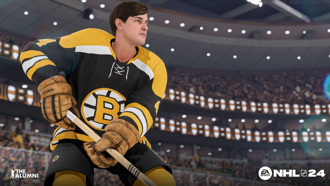 Bruins legend Bobby Orr makes video game debut in NHL 24