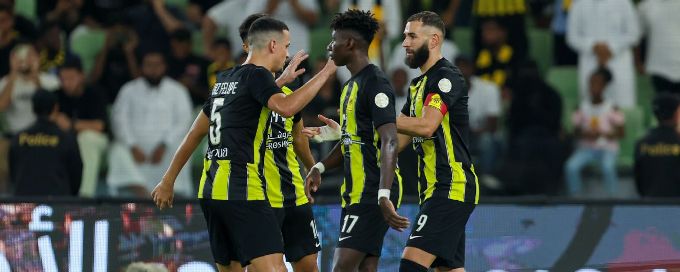 Karim Benzema nets first Saudi hat trick in Al Ittihad win