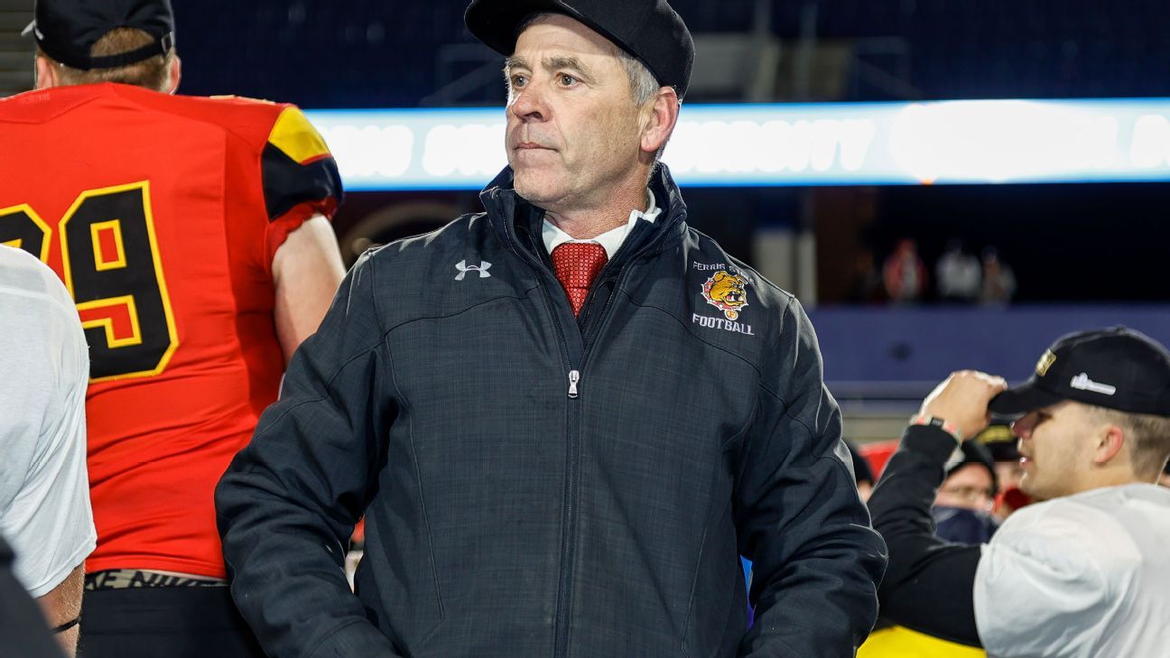 Ferris State coach banned for players smoking