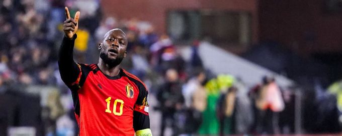 Lukaku nets 4 to break Euro qualifying record vs. Azerbaijan