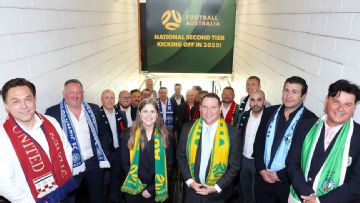 Football Australia confirms 8 clubs for second division
