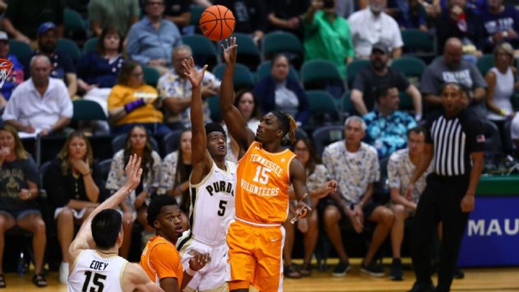 No. 2 Purdue narrowly avoids upset by No. 7 Tennessee