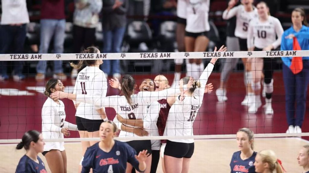 Texas A&M closes home slate with sweep of Rebels