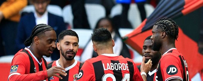 Nice beat Toulouse to keep pace with Ligue 1 leaders PSG