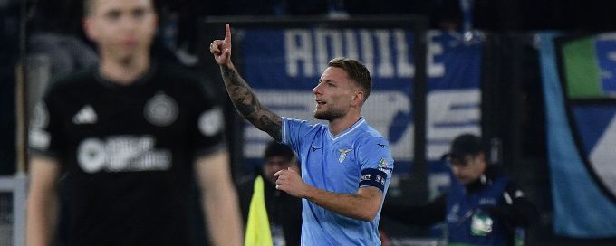 Ciro Immobile's late brace sends Celtic out of Europe