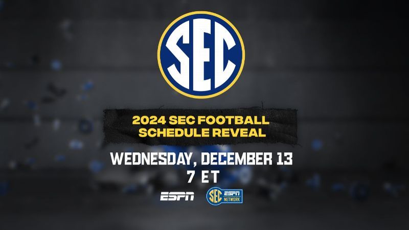2024 SEC football slate reveals new look on ESPN, SECN