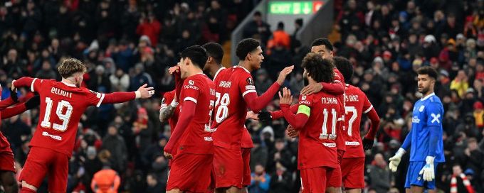 Liverpool crush LASK to reach Europa League last 16