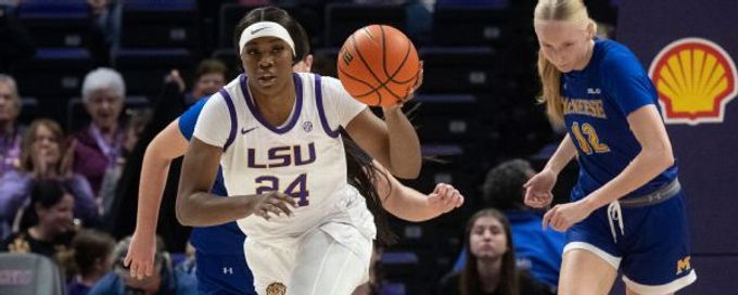 LSU sets school records for points, margin of victory in 133-44 win