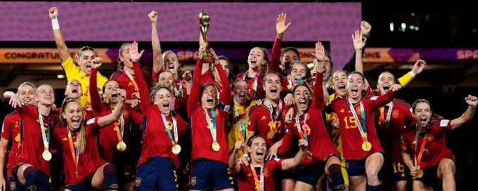 Spain WWC winners, Jude Bellingham take home Laureus awards