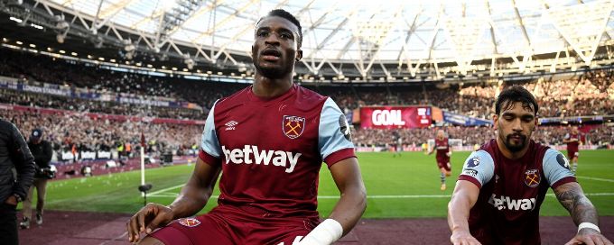 Kudus scores two as West Ham cruise to 3-0 win over Wolves