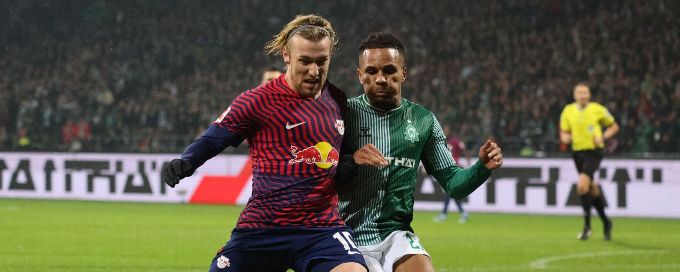 Leipzig slip up with 1-1 draw at Werder in last game of the year