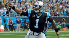 Panthers hint Cam Newton will strike 'Keep Pounding' drum before wild card