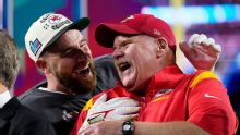 Andy Reid coy on whether he's invited to Kelce and Swift's wedding