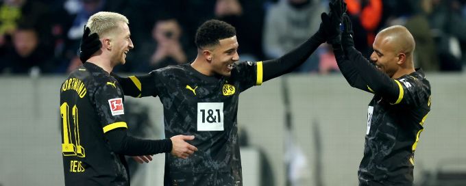 Sancho delivers assist on winning return for Dortmund