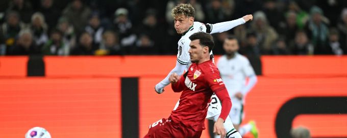 Stuttgart slip to 3-1 loss at Gladbach in season restart