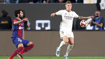 Real Madrid's Toni Kroos calls Saudi whistles at Supercopa 'fun'