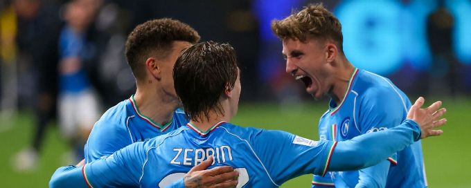 Zerbin brace leads Napoli to Italian Supercup final