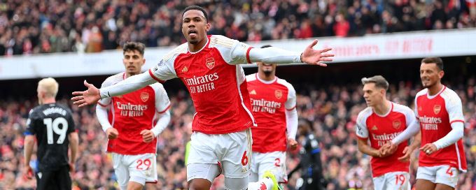 Arsenal find scoring form in 5-0 win over Crystal Palace