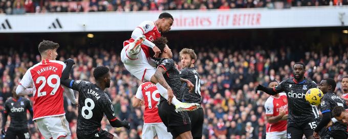 Arsenal turn a corner in title race with big win vs. Palace