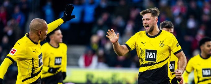 Dortmund cruise past Cologne 4-0 with Malen double