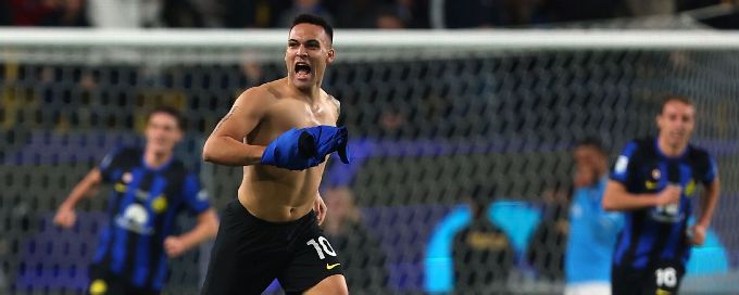 Inter Milan beat Napoli in Italian Super Cup final with late Martinez goal