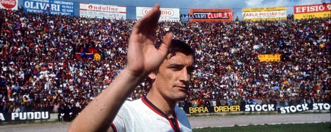 Luigi Riva, all-time leading scorer for Italian men's national team, dies at 79