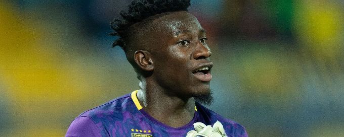 Man United GK Onana axed by Cameroon for crucial AFCON match