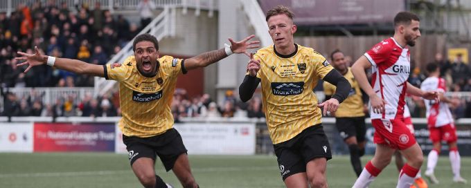 Maidstone United's wild ride from the abyss to FA Cup fourth round