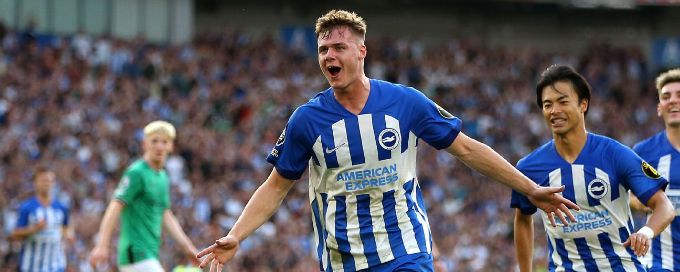 Teen sensations: Brighton's young goal-scorers are Europe's best