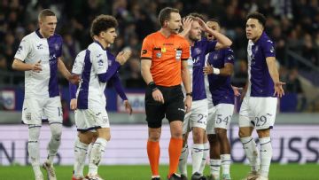 Anderlecht-Genk match to be replayed in full after VAR error