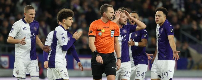 Anderlecht-Genk match to be replayed in full after VAR error