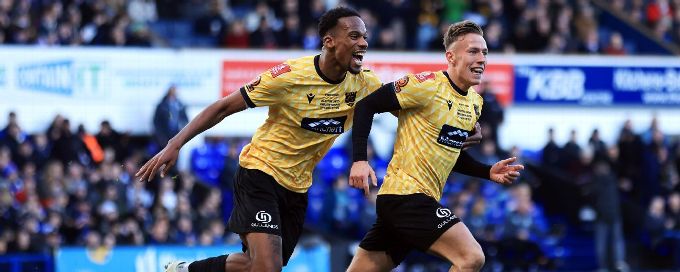 Non-league Maidstone dump Championship's Ipswich out of FA Cup