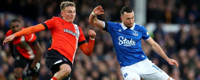 Luton knock out Everton in dying embers of FA Cup clash