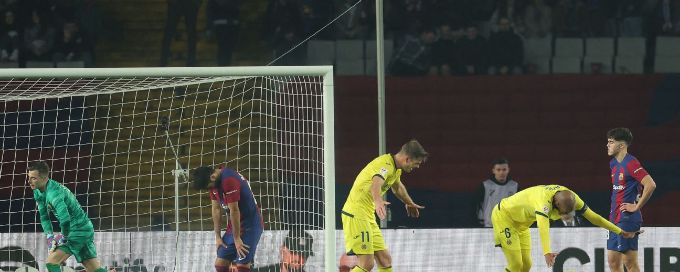 Barcelona suffer stunning 5-3 home loss to Villarreal