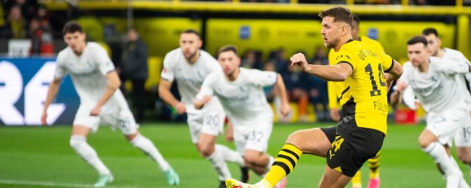 Fullkrug hat trick against Bochum fires Dortmund into fourth spot