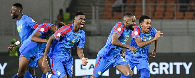 Congo DR beat Egypt on penalties in Cup of Nations last 16