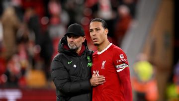 Van Dijk eager to be part of Liverpool transition after Klopp