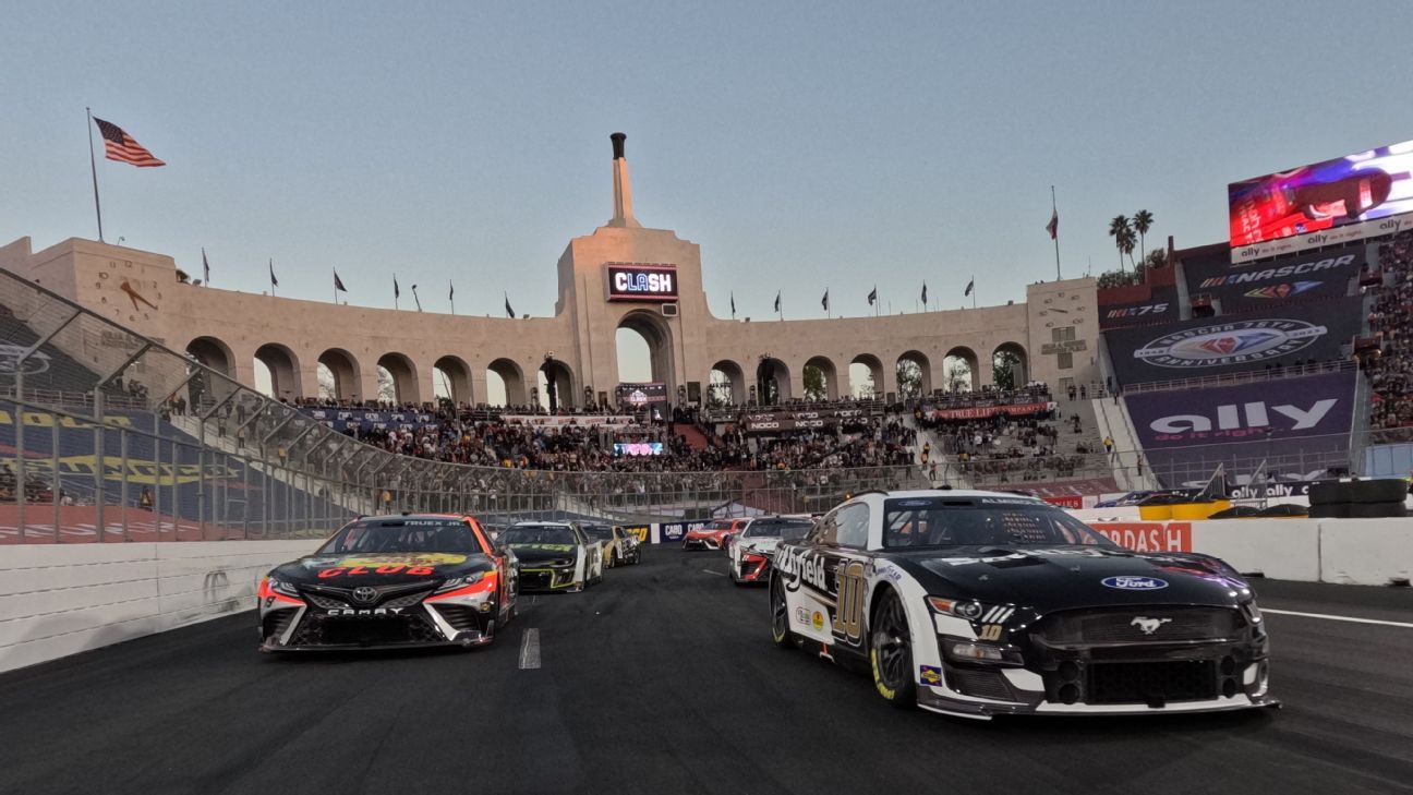 NASCAR's Clash at the Coliseum is a fun promo, and that's OK