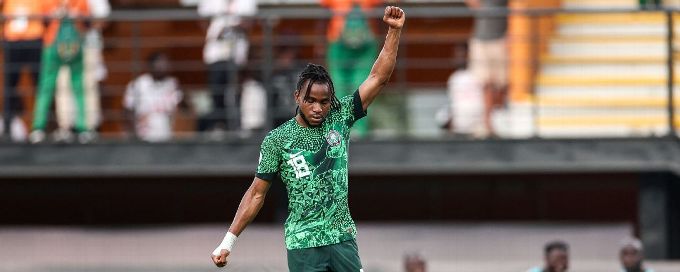 Nigeria beat Angola to advance to Cup of Nations semi-final